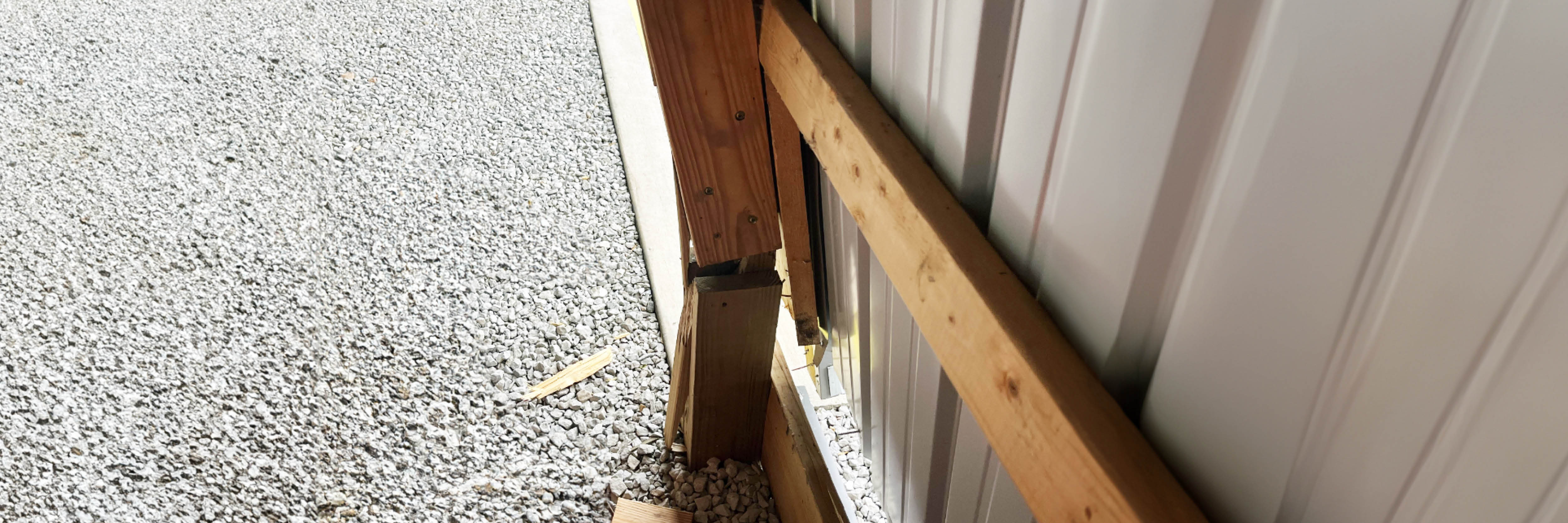 Ways To Fix A Broken Pole Barn Column